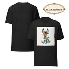 Cute Donkey Graphic Tee for Women, Whimsical Farm Animal Shirt