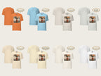 Hot Air Balloon Graphic Tee, Vintage Woman Travel Shirt, Whimsical Adventure Gift