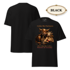 Funny Bull and Goat Coffee T-Shirt, Sweet and Creamy Partners Tee, Farm Animal Humor Gift, Unisex Graphic Shirt