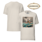Havana Convertible Graphic Tee, Vintage Cuba Travel Shirt, Classic Car Gift
