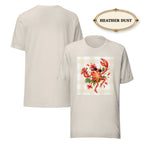 Women’s Tropical Lobster Graphic Tee, Coastal Summer Shirt, Beach Lover Gift