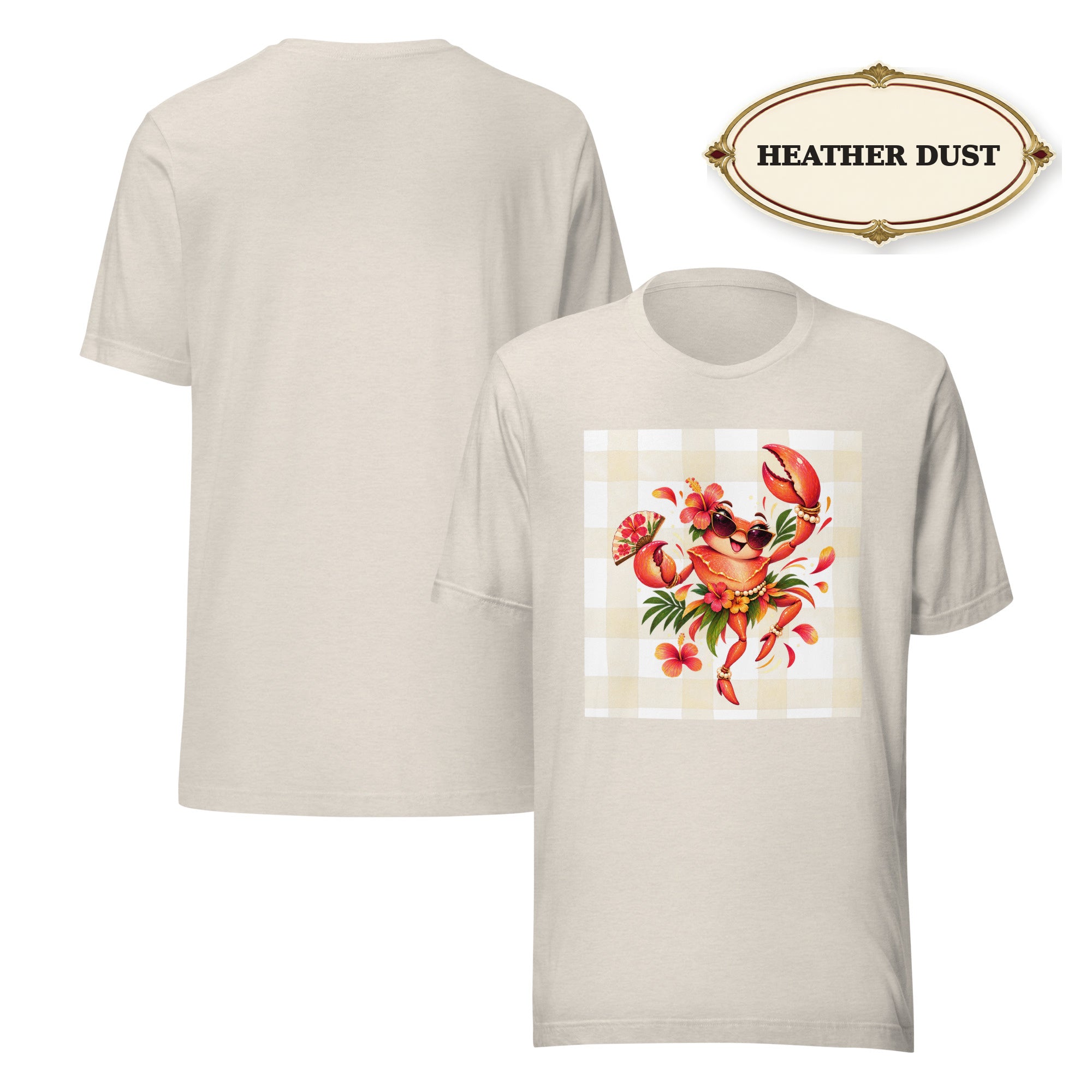 Women’s Tropical Lobster Graphic Tee, Coastal Summer Shirt, Beach Lover Gift