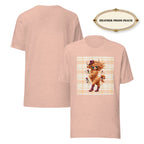 Women’s Highland Cow Graphic Tee, Cute Western Shirt, Cow Lover Gift
