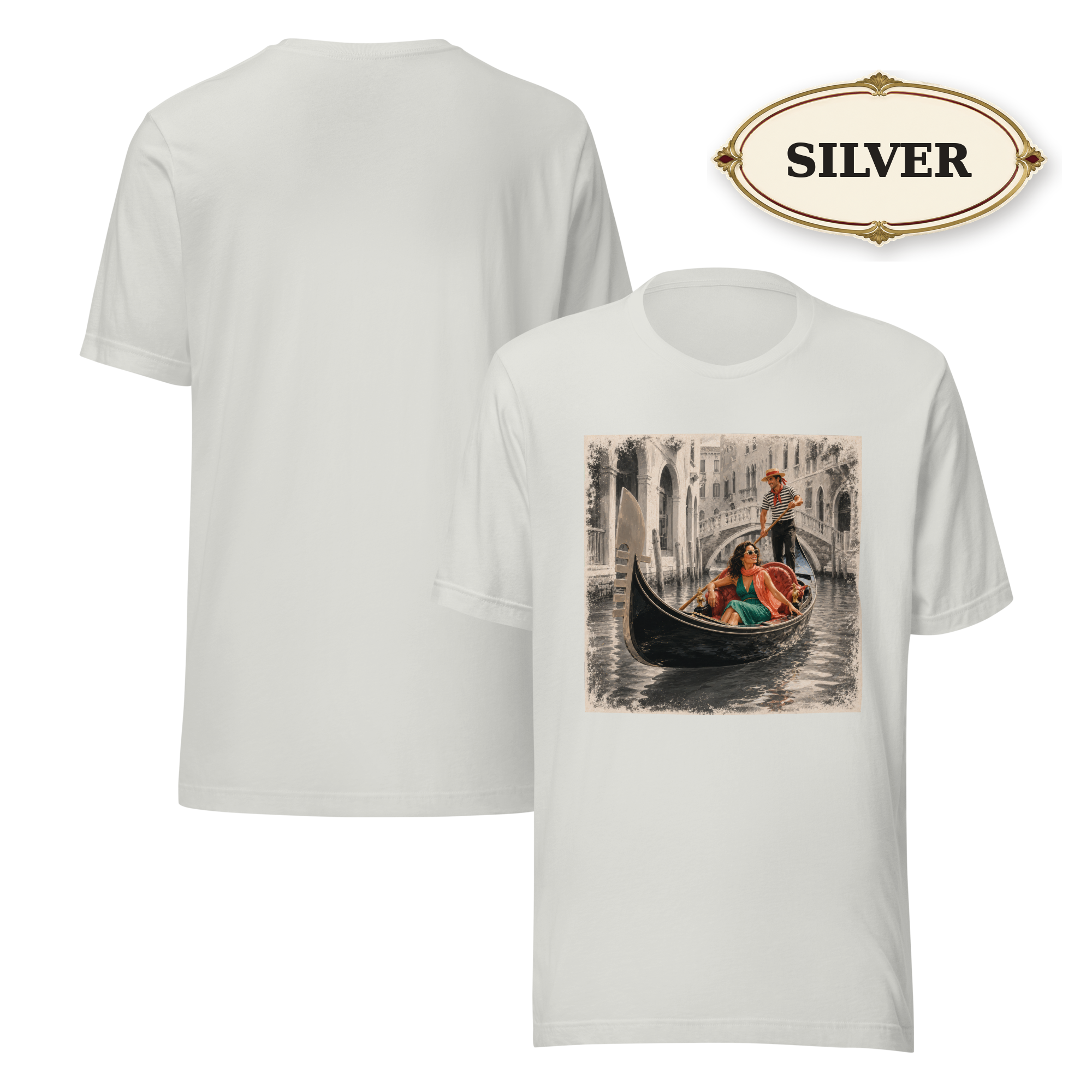 Venice Italy Shirt for Women, Gondola Graphic Tee, Italian Vacation T-Shirt, Vintage Venice Shirt, Italy Travel Tee
