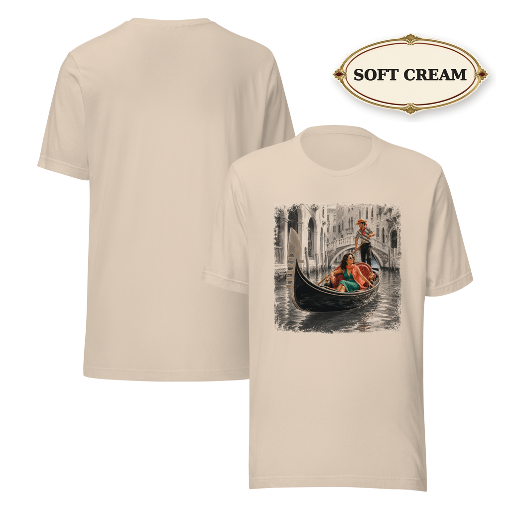 Camisa de Venecia, Italia, para mujer, camiseta gráfica de góndola, camiseta de vacaciones italianas, camisa vintage de Venecia, camiseta de viaje por Italia