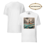 Havana Convertible Graphic Tee, Vintage Cuba Travel Shirt, Classic Car Gift