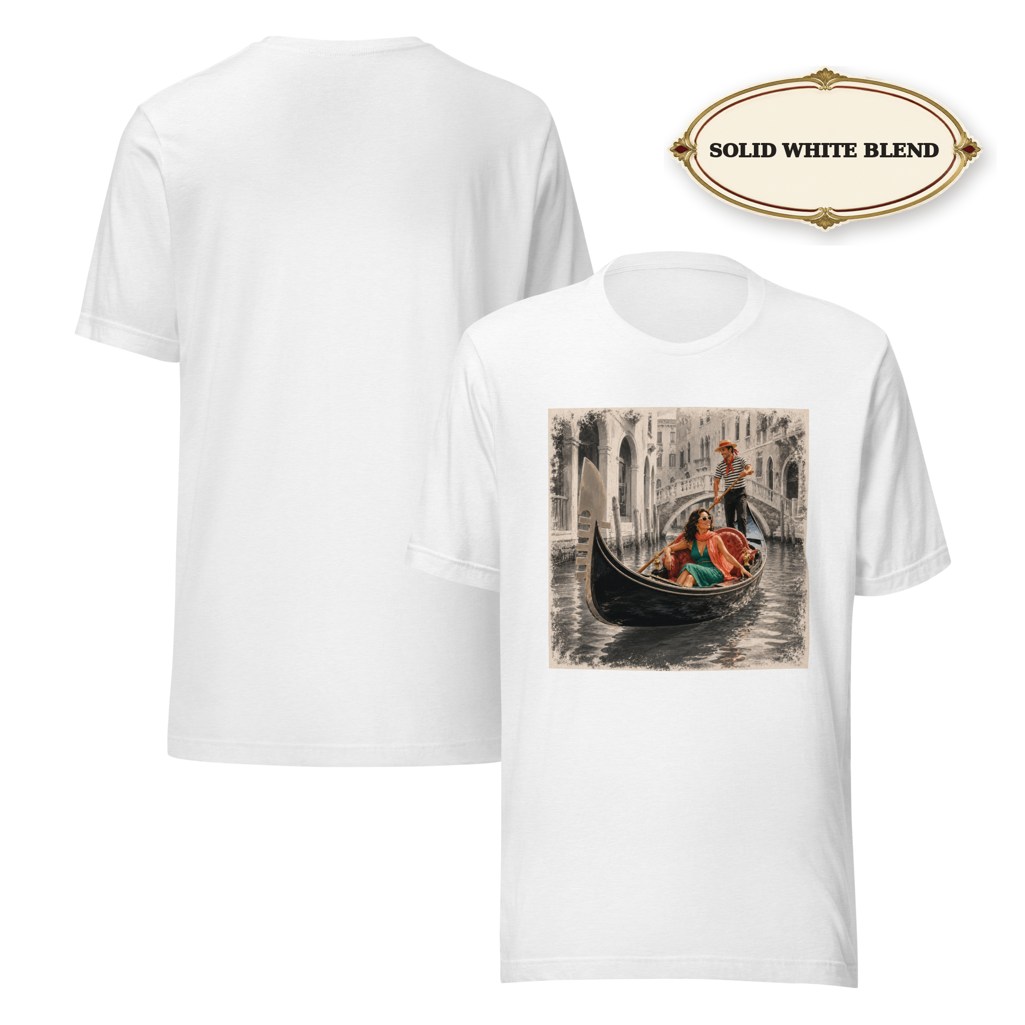 Venice Italy Shirt for Women, Gondola Graphic Tee, Italian Vacation T-Shirt, Vintage Venice Shirt, Italy Travel Tee