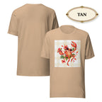 Women’s Tropical Lobster Graphic Tee, Coastal Summer Shirt, Beach Lover Gift