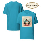 Panda Workout Graphic Tee, Unisex Fitness Shirt, Funny Gym Gift