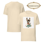 Cute Donkey Graphic Tee for Women, Whimsical Farm Animal Shirt