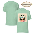 Panda Workout Graphic Tee, Unisex Fitness Shirt, Funny Gym Gift