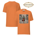 Milan Italy T-Shirt, Elegant Woman at Galleria Vittorio Emanuele II