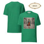 Milan Italy T-Shirt, Elegant Woman at Galleria Vittorio Emanuele II