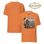 New York Ferry T-Shirt, Statue of Liberty and Manhattan Skyline Tee, NYC Harbor Travel Shirt, Gift for Her