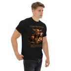 Funny Bull and Goat Coffee T-Shirt, Sweet and Creamy Partners Tee, Farm Animal Humor Gift, Unisex Graphic Shirt