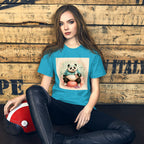 Panda Workout Graphic Tee, Unisex Fitness Shirt, Funny Gym Gift