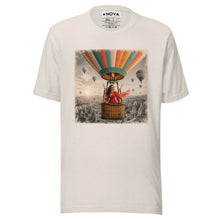 Hot Air Balloon Graphic Tee, Vintage Woman Travel Shirt, Whimsical Adventure Gift