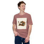 Sock Thief Dachshund Graphic Tee, Funny Unisex Wiener Dog Shirt