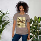 Sardine Thief Cat Graphic Tee, Unisex Funny Cat Lover Shirt
