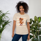 Women’s Highland Cow Graphic Tee, Cute Western Shirt, Cow Lover Gift