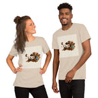 Sock Thief Dachshund Graphic Tee, Funny Unisex Wiener Dog Shirt
