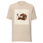 Sock Thief Dachshund Graphic Tee, Funny Unisex Wiener Dog Shirt