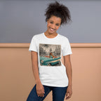 Havana Convertible Graphic Tee, Vintage Cuba Travel Shirt, Classic Car Gift