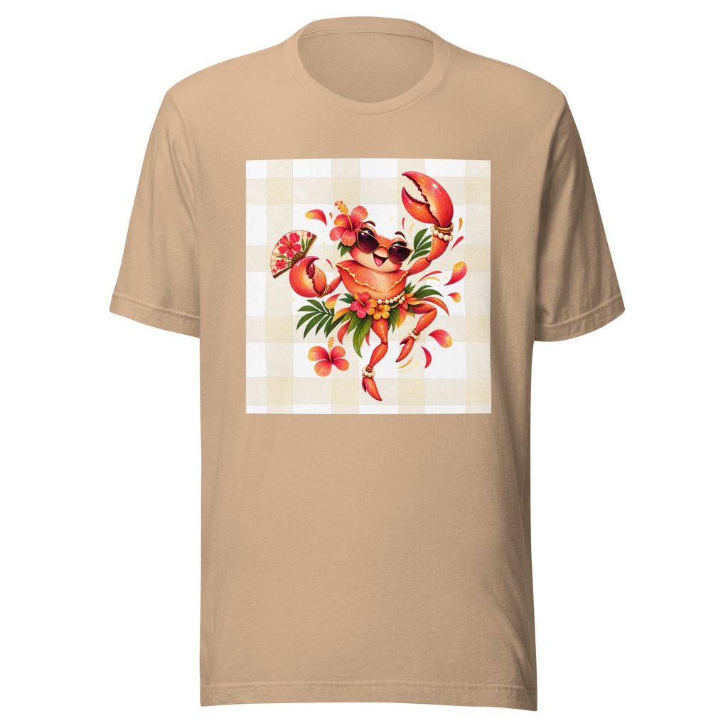 Women’s Tropical Lobster Graphic Tee, Coastal Summer Shirt, Beach Lover Gift