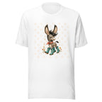 Cute Donkey Graphic Tee for Women, Whimsical Farm Animal Shirt
