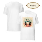 Panda Workout Graphic Tee, Unisex Fitness Shirt, Funny Gym Gift