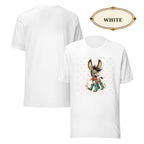Cute Donkey Graphic Tee for Women, Whimsical Farm Animal Shirt